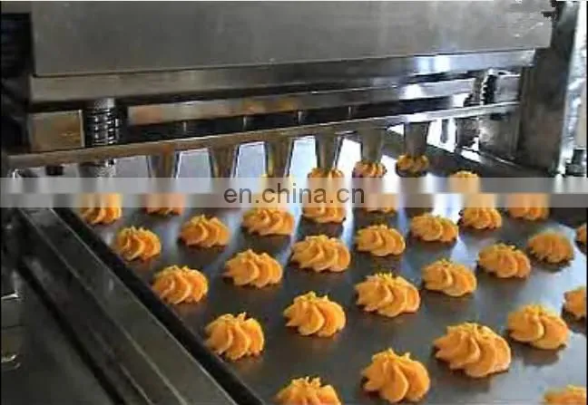 cup cake processing line with bake rotary oven tunnel oven