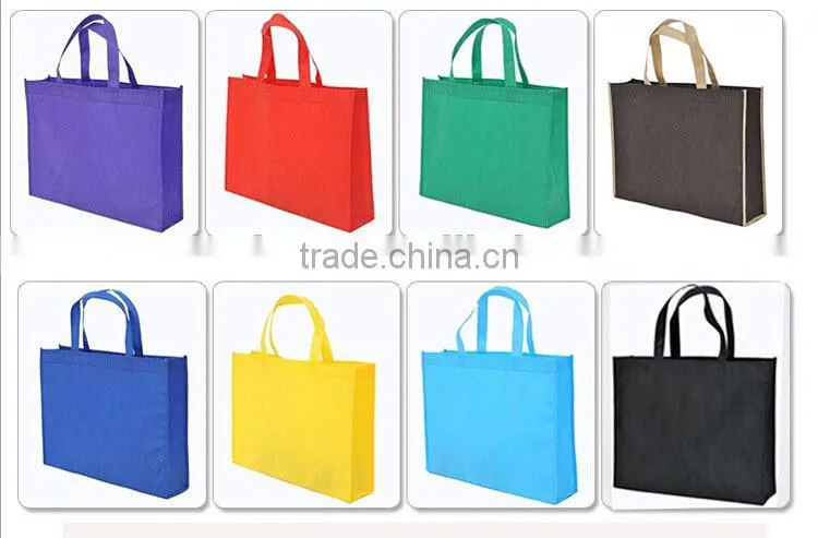 Customized top quality black non-woven bag