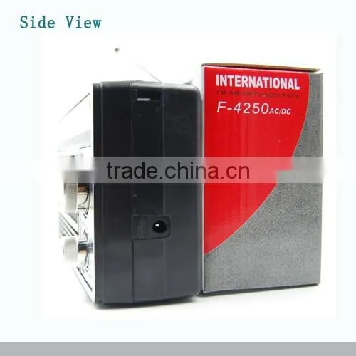 China Factory Portable Radio Fm/am/sw 3 Band Radio AC/DC