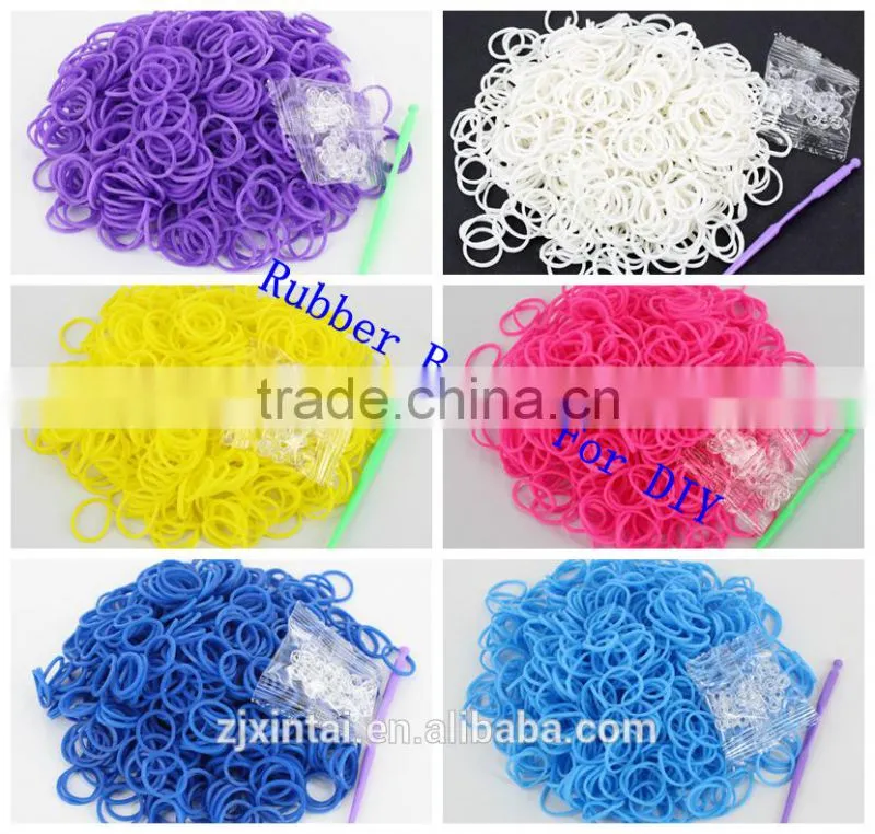 Hot Selling DIY Loom Refill Rubber' Bands For Making Bracelet