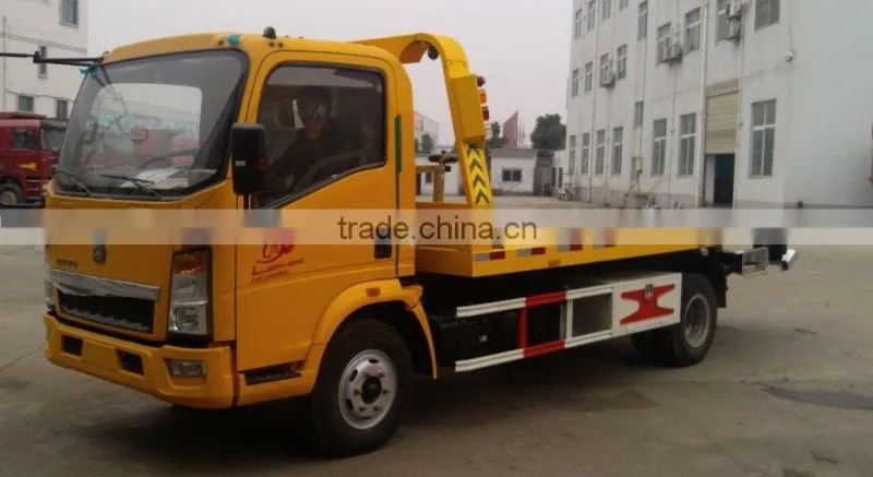 SINOTRUK hydraulic truck used wrecker truck for sale/japanese second hand vehicle