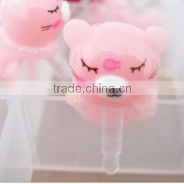 Cute Phone Dust Plugs for Samsung Galaxy S5 Dust Plugs