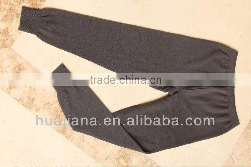 winter 100% cashmere men legging