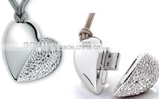 Alibaba wholesale crystal cheapest price novelty shape usb flash drive
