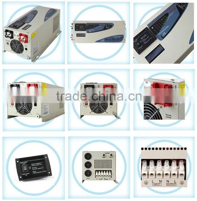 50/60HZ PSW7 Series DC AC Pure Sine Wave Inverter Charger 1000W 2000W 3000W 4000W 5000W 6000W 8000W 10000W 12000W