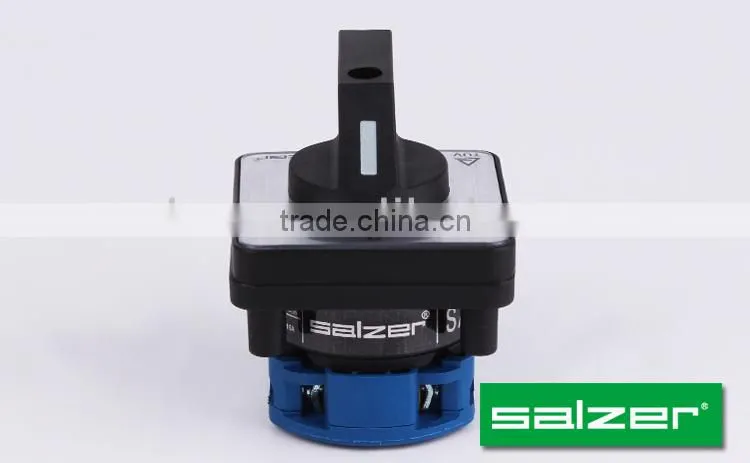 SALZER 0-1 Rotary Selector Cam Switch (TUV,CE and CB Approved)