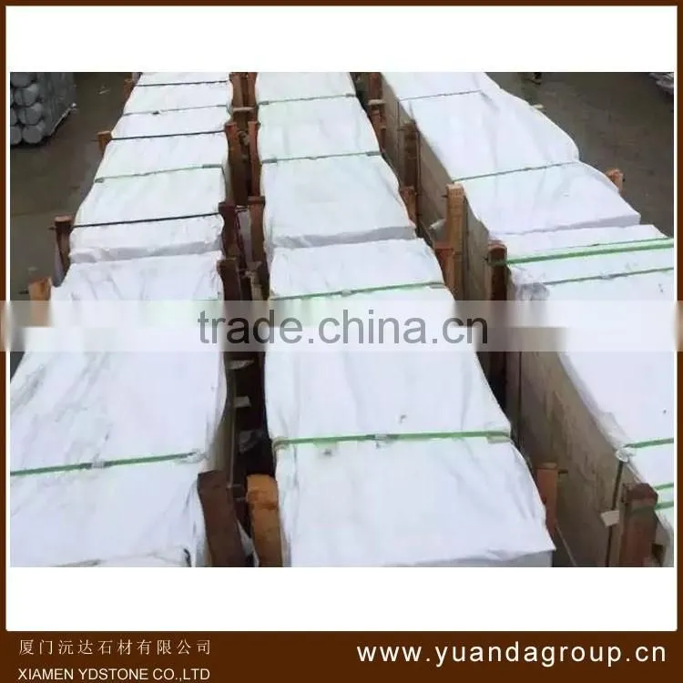 Top level hot selling white marble vertical stairs