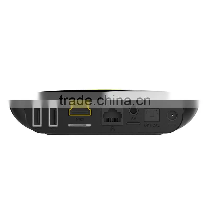 Vensmile Q box android tv box,Kodi Pre installed Amlogic S905 2G+16G Quad Core Android 5.1 LED display Smart tv box