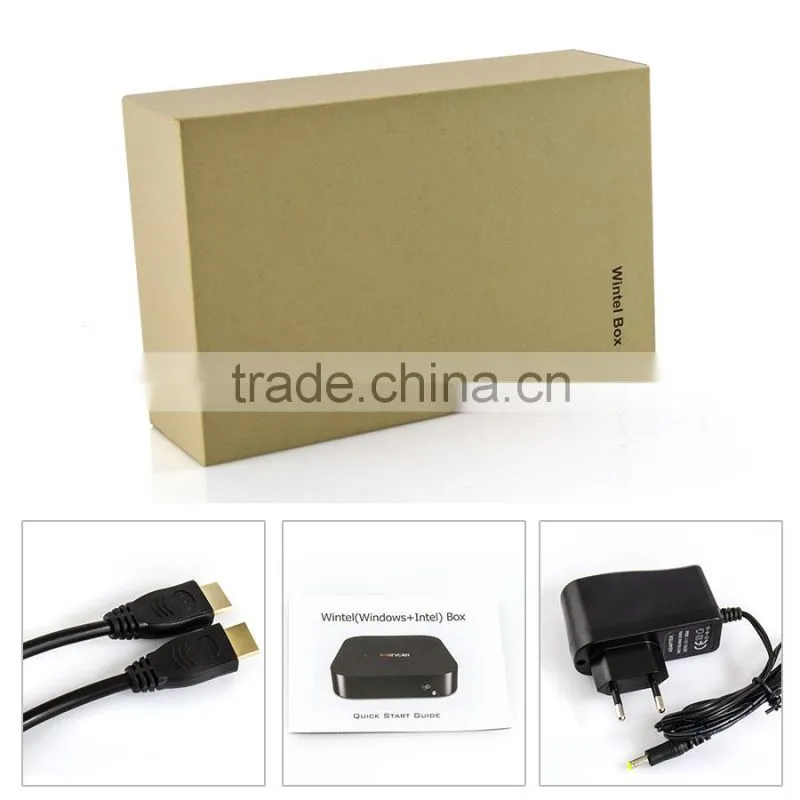 Vensmile 2016 wholesale W8 Pro Z8300 Wintel box mini pc