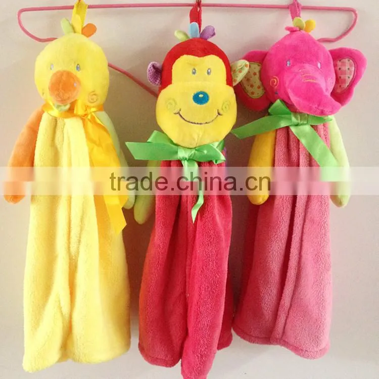 Super Soft Coral Fleece Creative Cartoon Hand Towel