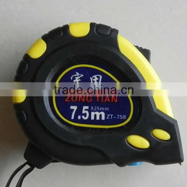 two brake stop rubber cover steel measuring tape