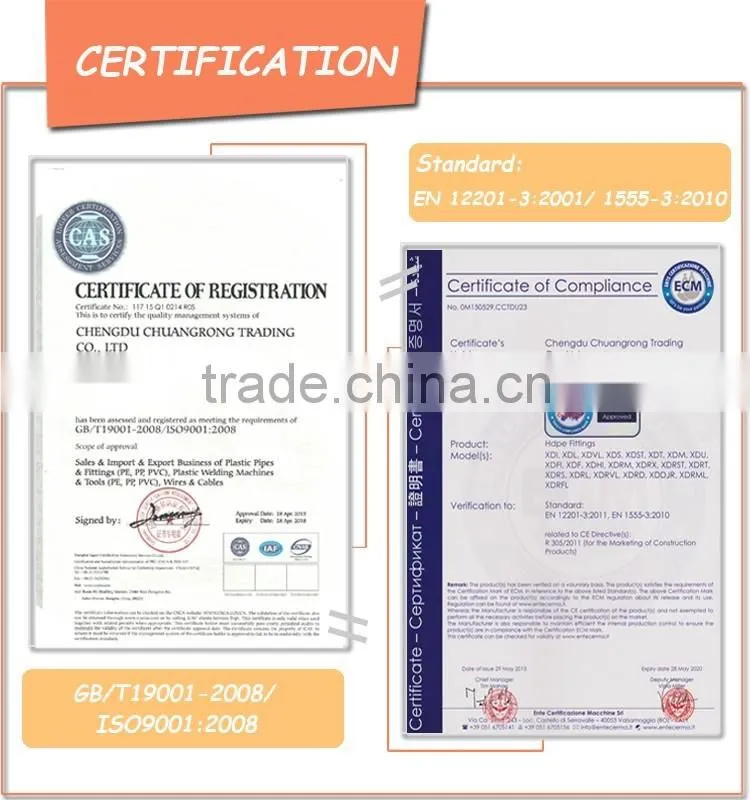 Polypropylene PPR Pipe Fittings Tee