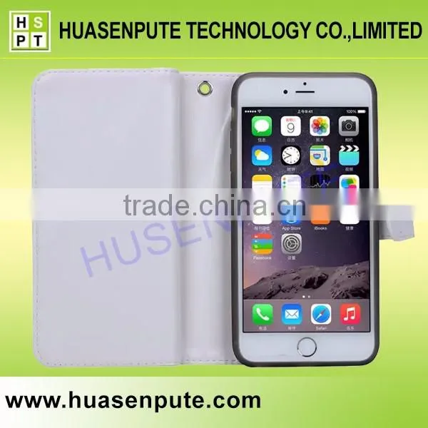 Book Wallet Flip Leather Cell Phone Case For Iphone 6 9 Card Slots Leather Mobile Case