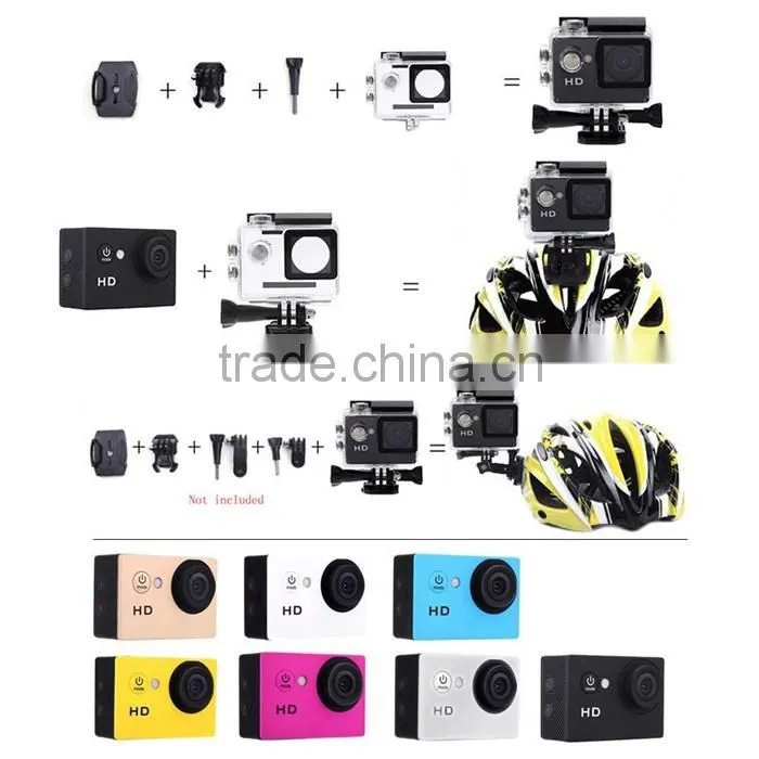 WiFI Waterproof 1080P Full HD action sport camera Mini DV, 2.0" inches screen, DV-18