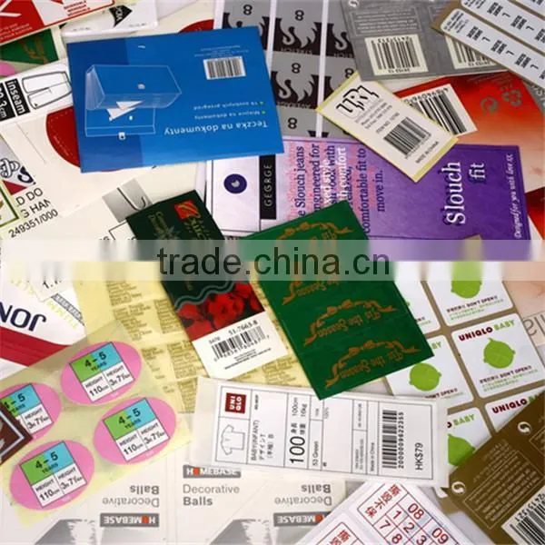 new style high quality food labels