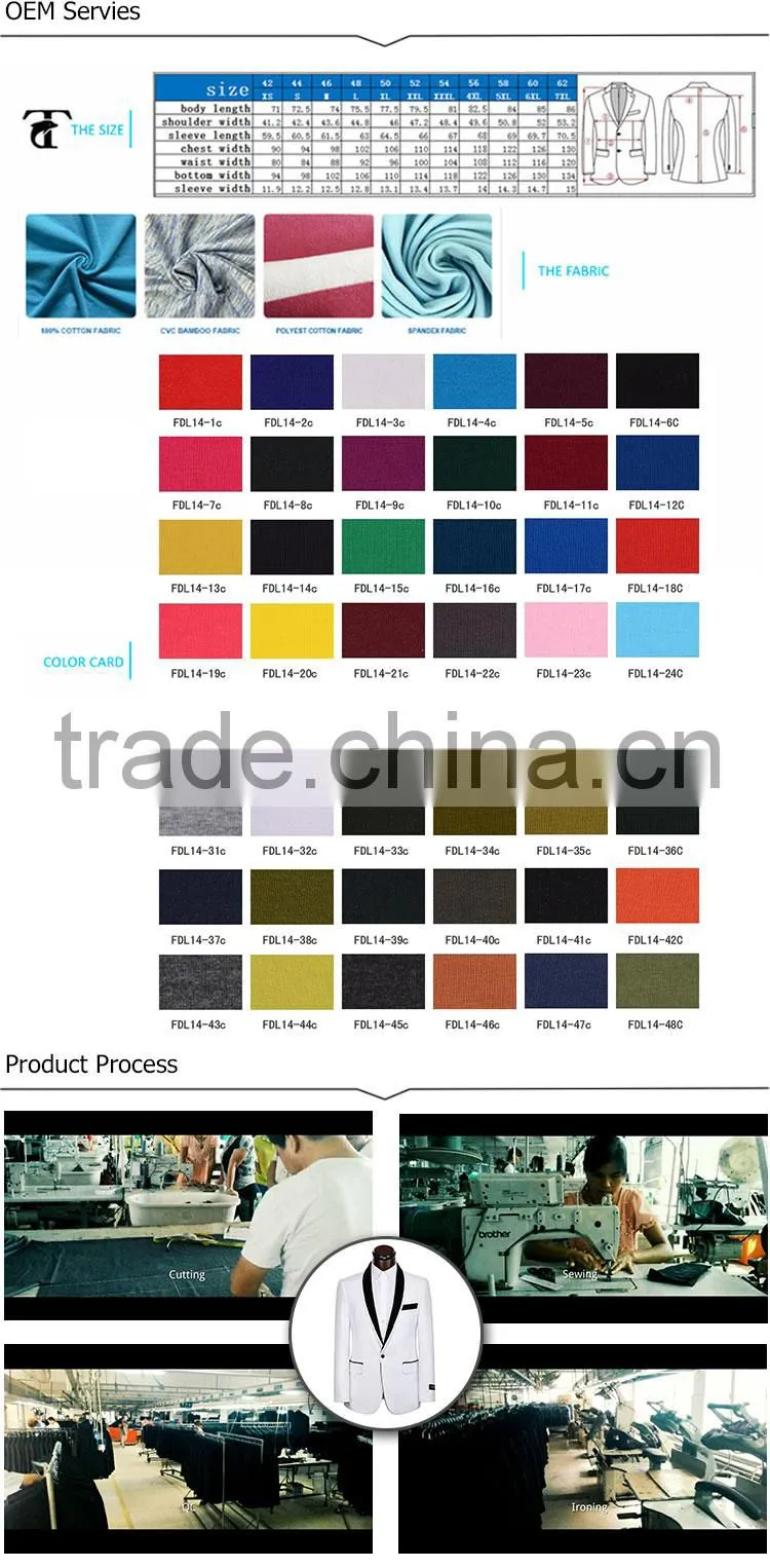 2016 new product Fashion italian style wholesale alibaba oem manufacturer formal dress gem embroidery men wedding suits pictures