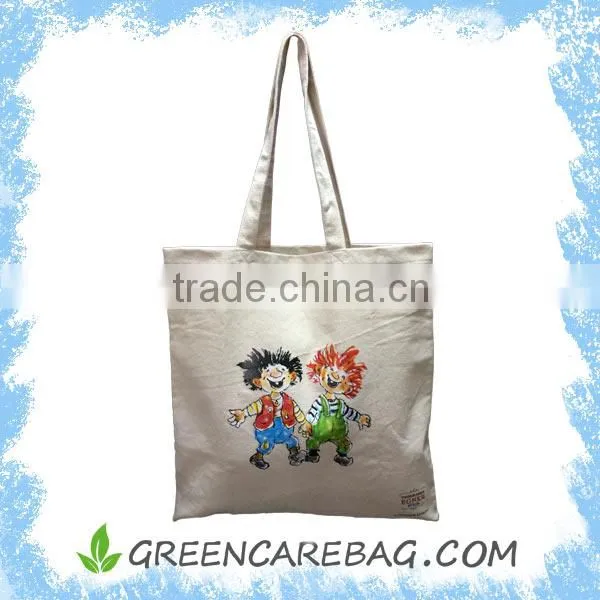 custom printed canvas shopping bag
