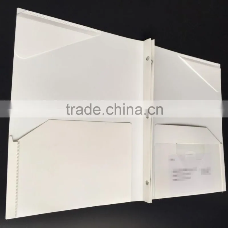 Environmental protectionL Shape File Folder custom American student A4 PP two pocket folder Supplier