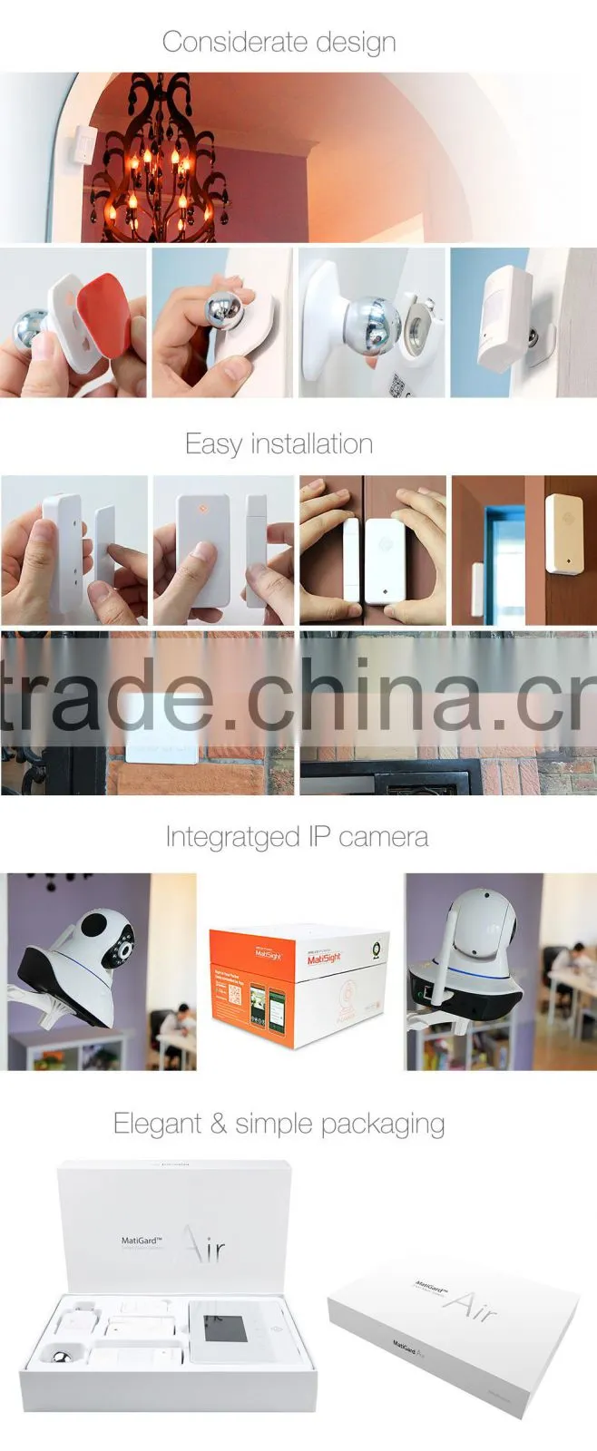 GSM Wireless Home Burglar Security Alarm System