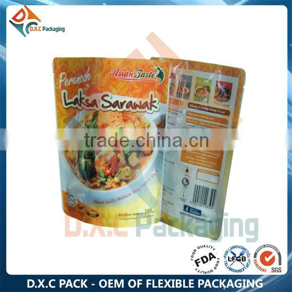 Free Sample Plastic Food Packaging, Food Container, Retort Pouch