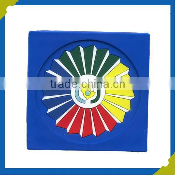 fashion custom 3D soft embossed pvc self-adhesive rubber patchs for bags