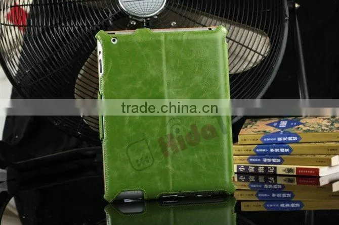 for apple ipad 3 case,Leather Case High quality with stand,leather cover case