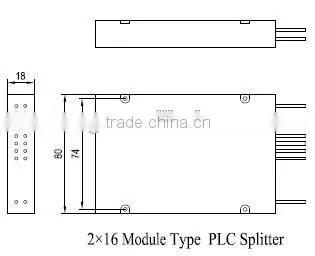 china new products ftth 1*4 1*8 1*16 1*32 1*64 fiber optic splitter