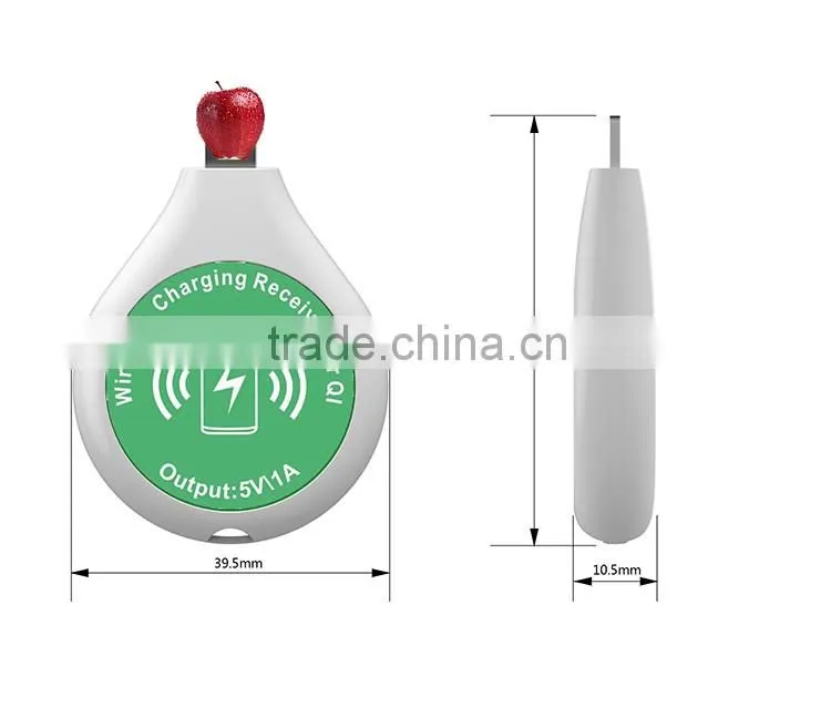 Cute wireless charging receiver usb plug for all android smart phone using in startburk