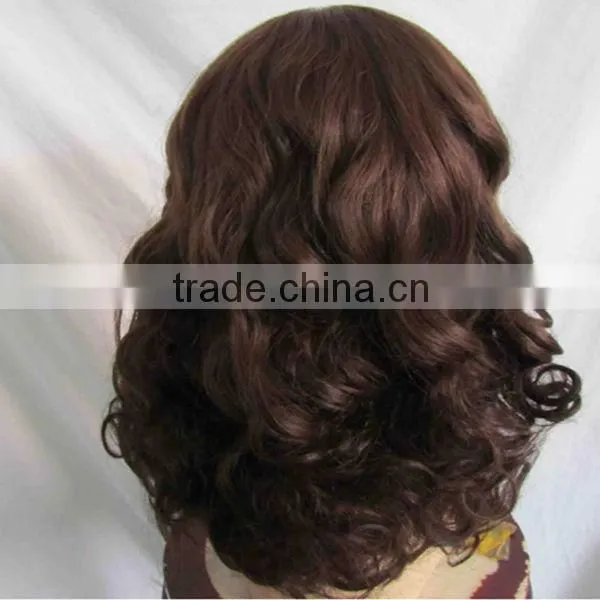 Hot beauty sale human hair grade 5a beautiful full front lace wigs