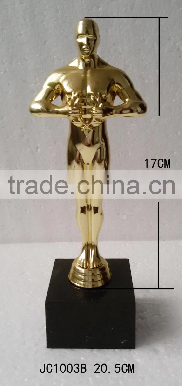 gift oscar,oscar trophy, plastic trophy, plastic oscar with marble base
