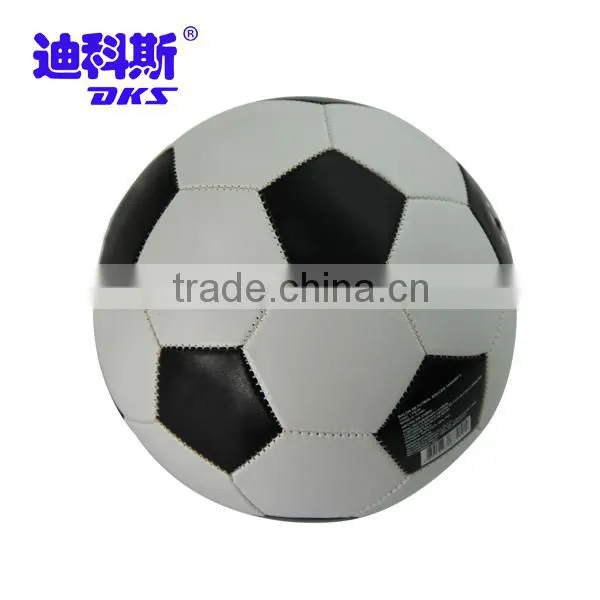 DKS PVC soccer ball use leather material
