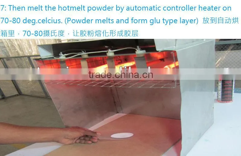 TPU Hotmelt adhesive powders for heat tranfer printing