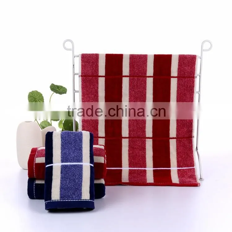 high quality cotton jacquard cut pile face towel softextile
