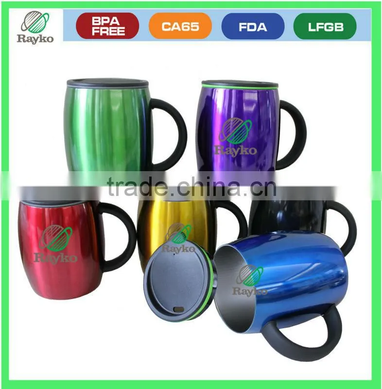 High quality microwave safe steel coffee mugs