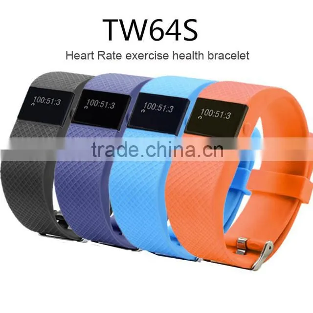 Premuim 1Inch OLED Bluetooth Smart waterproof Bracelet / Wrist Band Sport 80mAh Smart Watch With Pedometer
