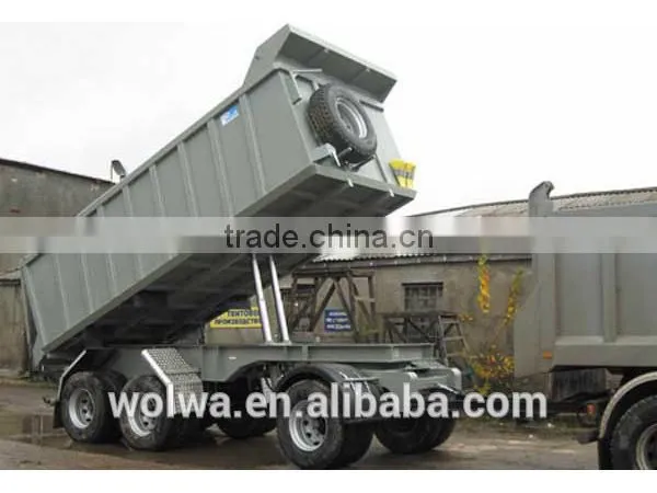 Factory supplier container dolly semi trailer with OEM service
