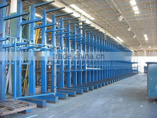 double side cantilever shelf for machinery industry and material supermarket