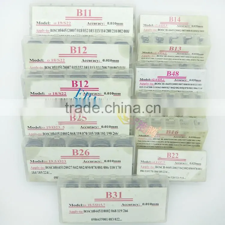 Bosch Common Rail Nozzle Needle Lift Shim/Bosch Valve Shim