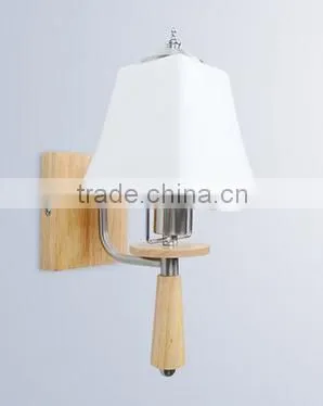 wooden base wall lamp wall scone hotel room hallway decorative wall light