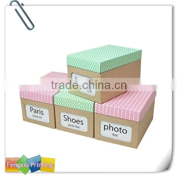 Brown Cardboard Shoe Box