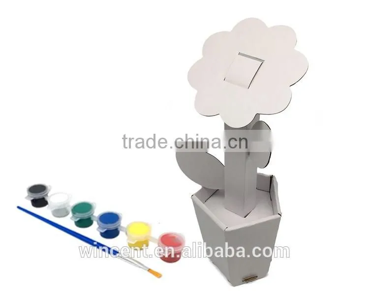 Kids DIY Educational Self Assemble Toys Cardboard Puzzle