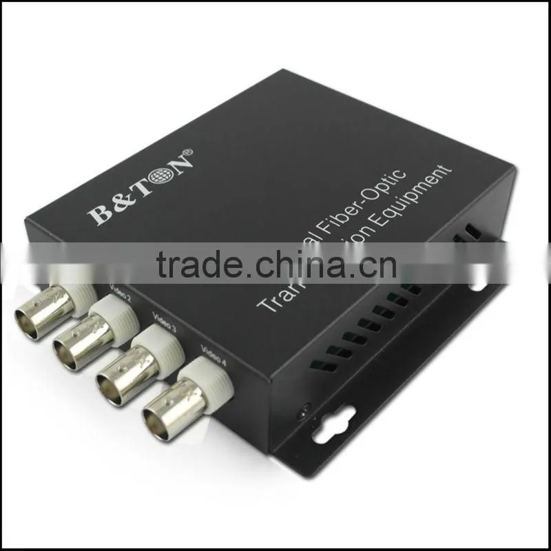 1Channel Analog Video Fiber Video Transceiver