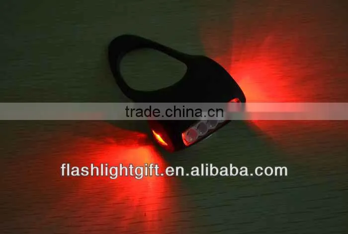 7 LED AAA Silica Gel Bike Riding Light