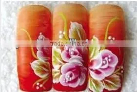 Nail printer machine, nail art printing with white color!