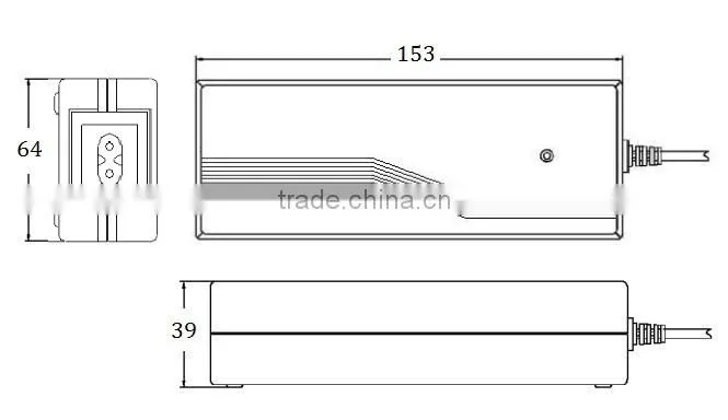 Best quality good price ip25 24V 25V 4A 5A led power adapter 100w