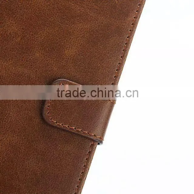 Most popular flip pattern wallet leather case for Blackberry LEAP with stand
