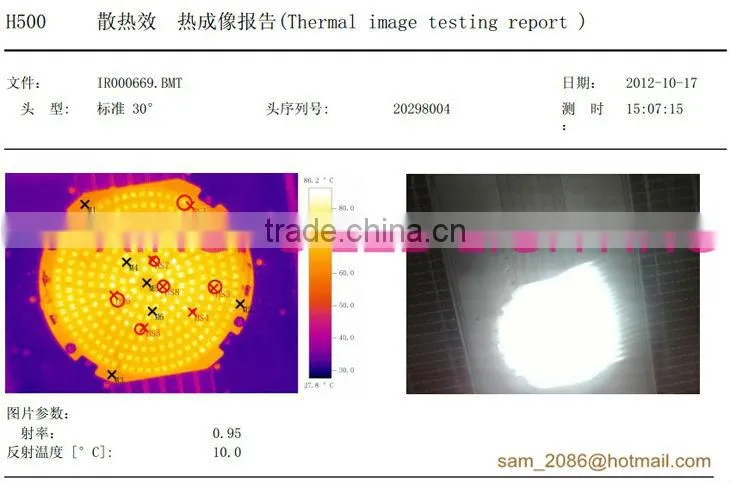 High power 200w led high bay light fixture