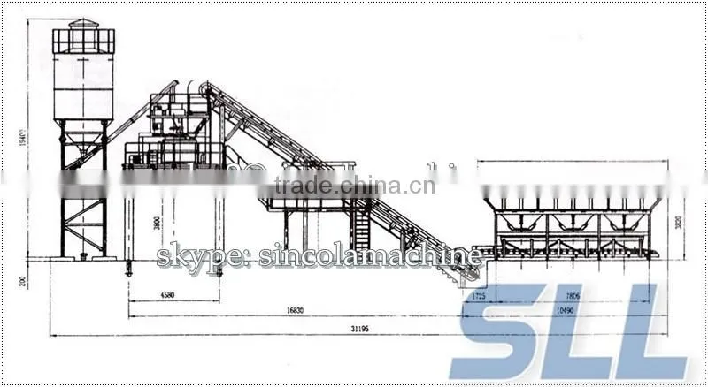 HZS60 Concrete Mixing Station