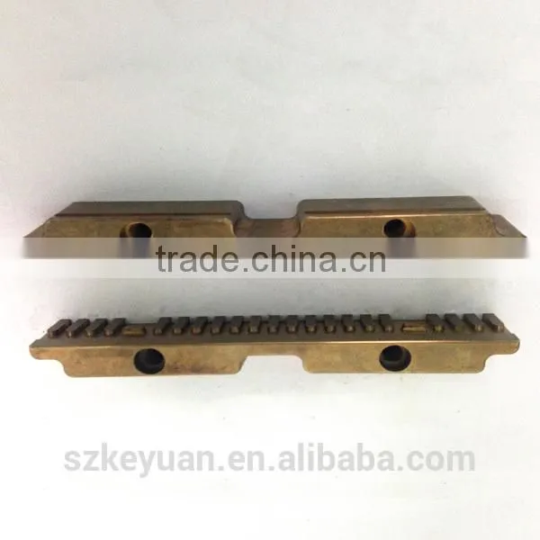 Plastic injection mold brass parts
