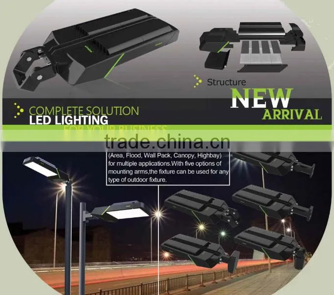 2016 ALL IN ONE DESIGN shoebox led road light SMD module 70w 100w 120w 150w 200w led street light